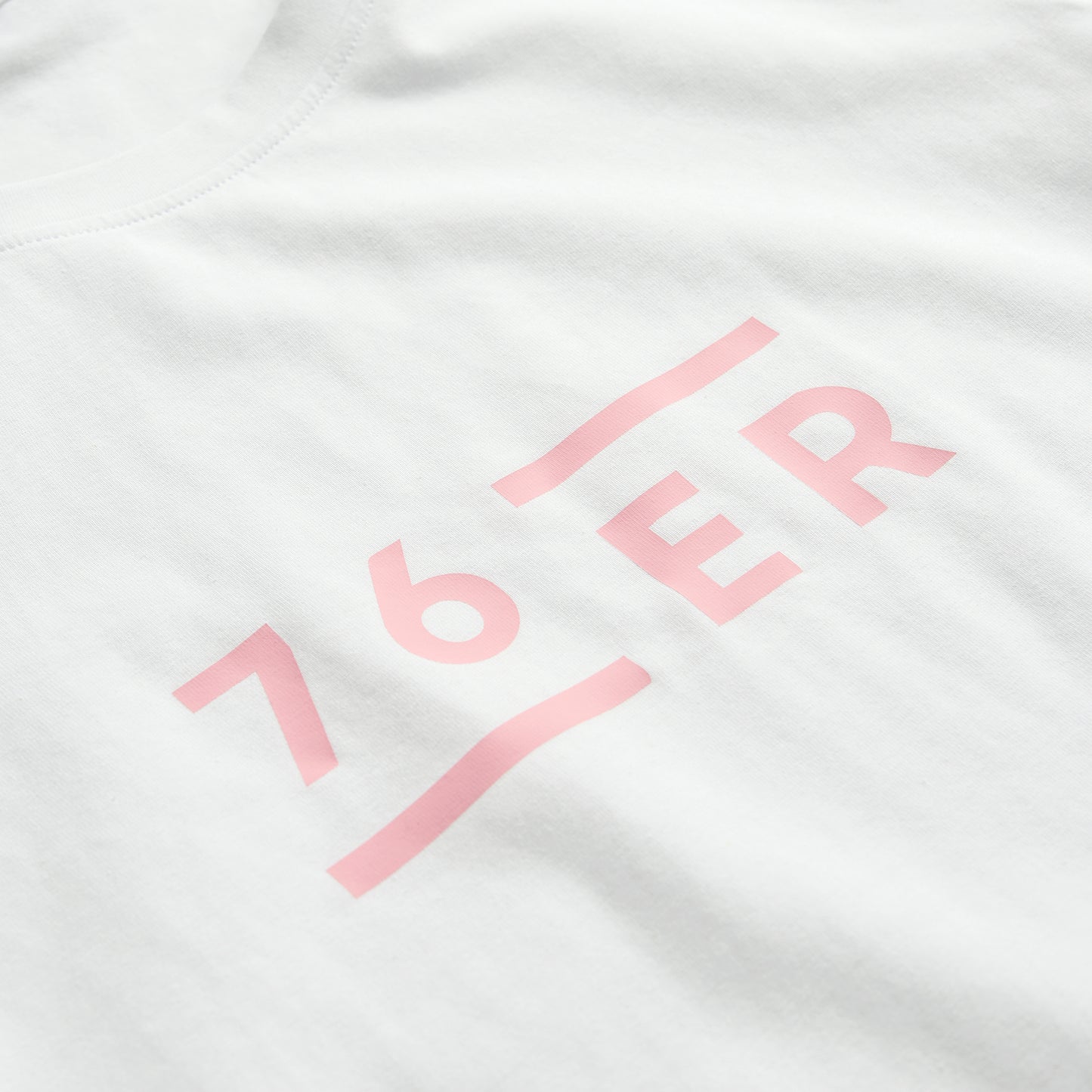 Frauen 76ER Cropped Tee Weiß