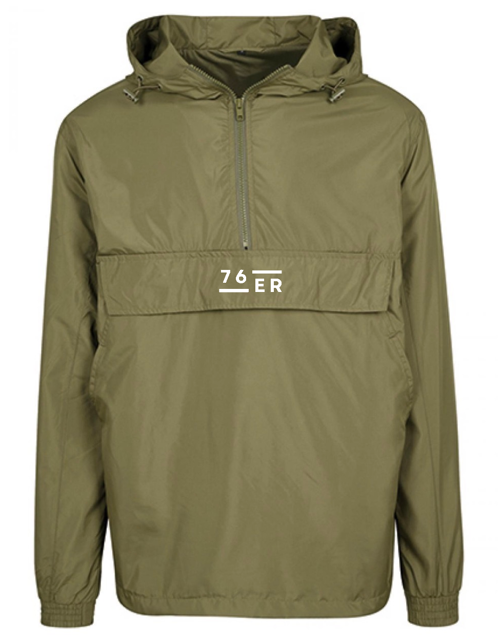 Pull Over Jacke Oliv Limitierte Stückzahl