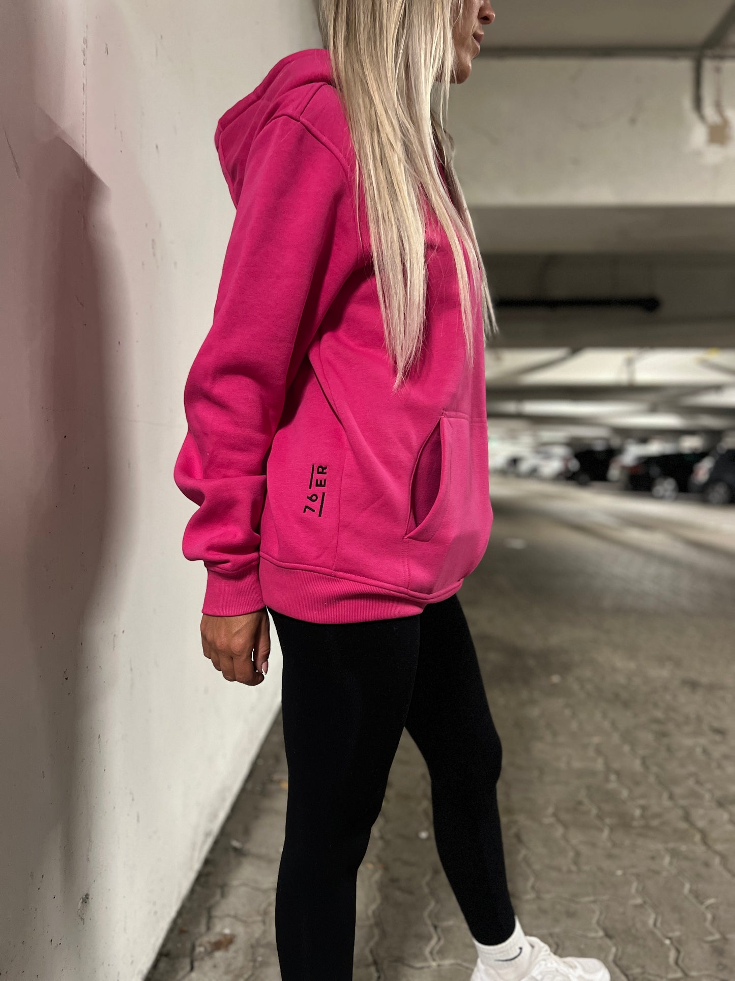 Hoodie „Ey neee…!“ Hibiskus