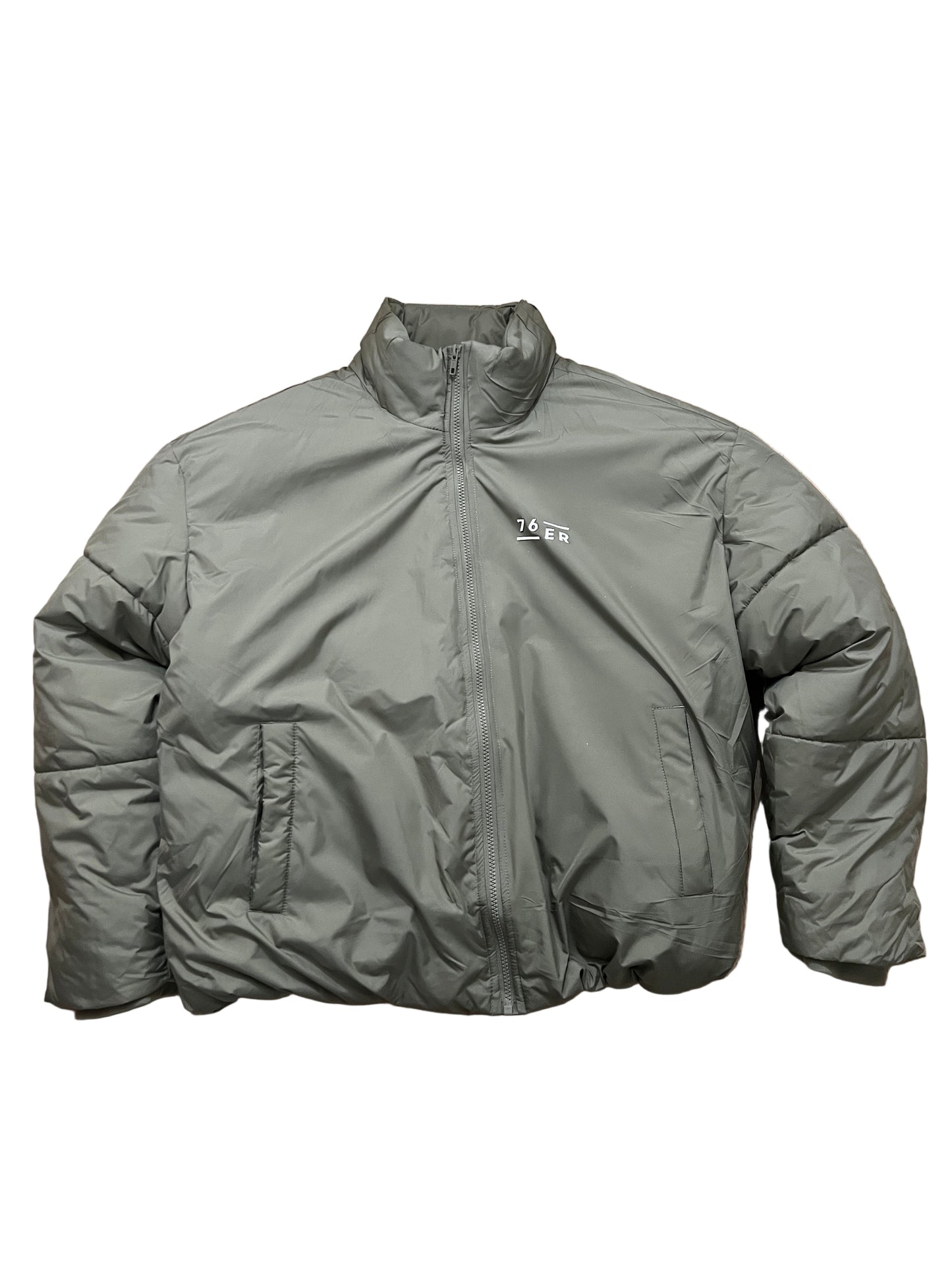 Oversize Winterjacke 76ER Palm Oliv