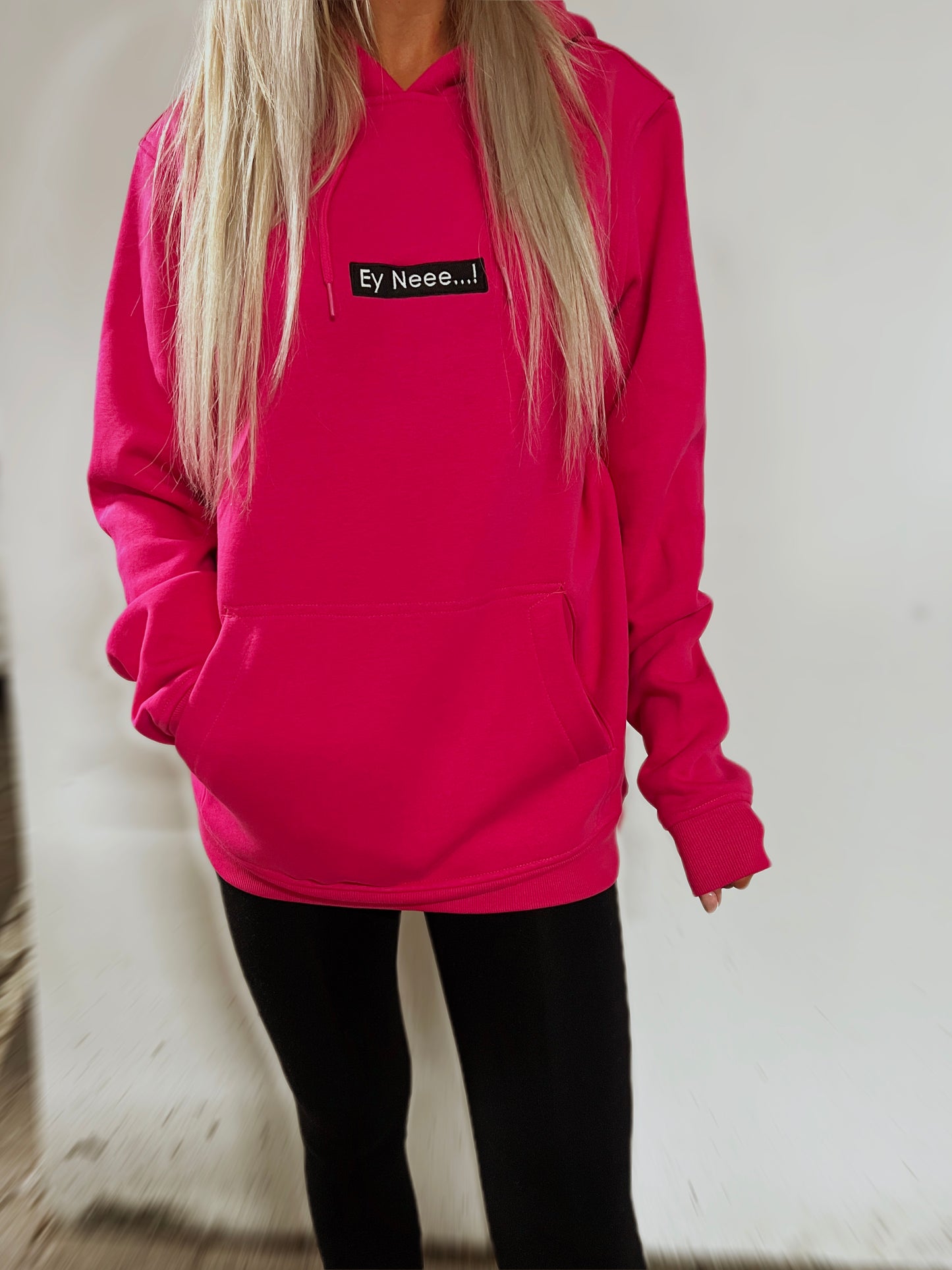Hoodie „Ey neee…!“ Hibiskus