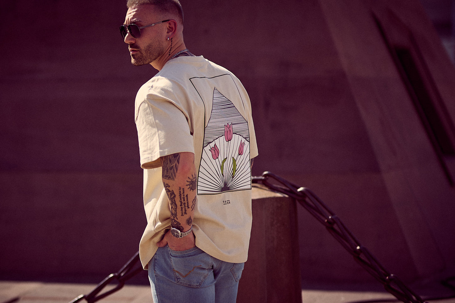 76ER HEAVY OVERSIZE SHIRT PYRAMIDE