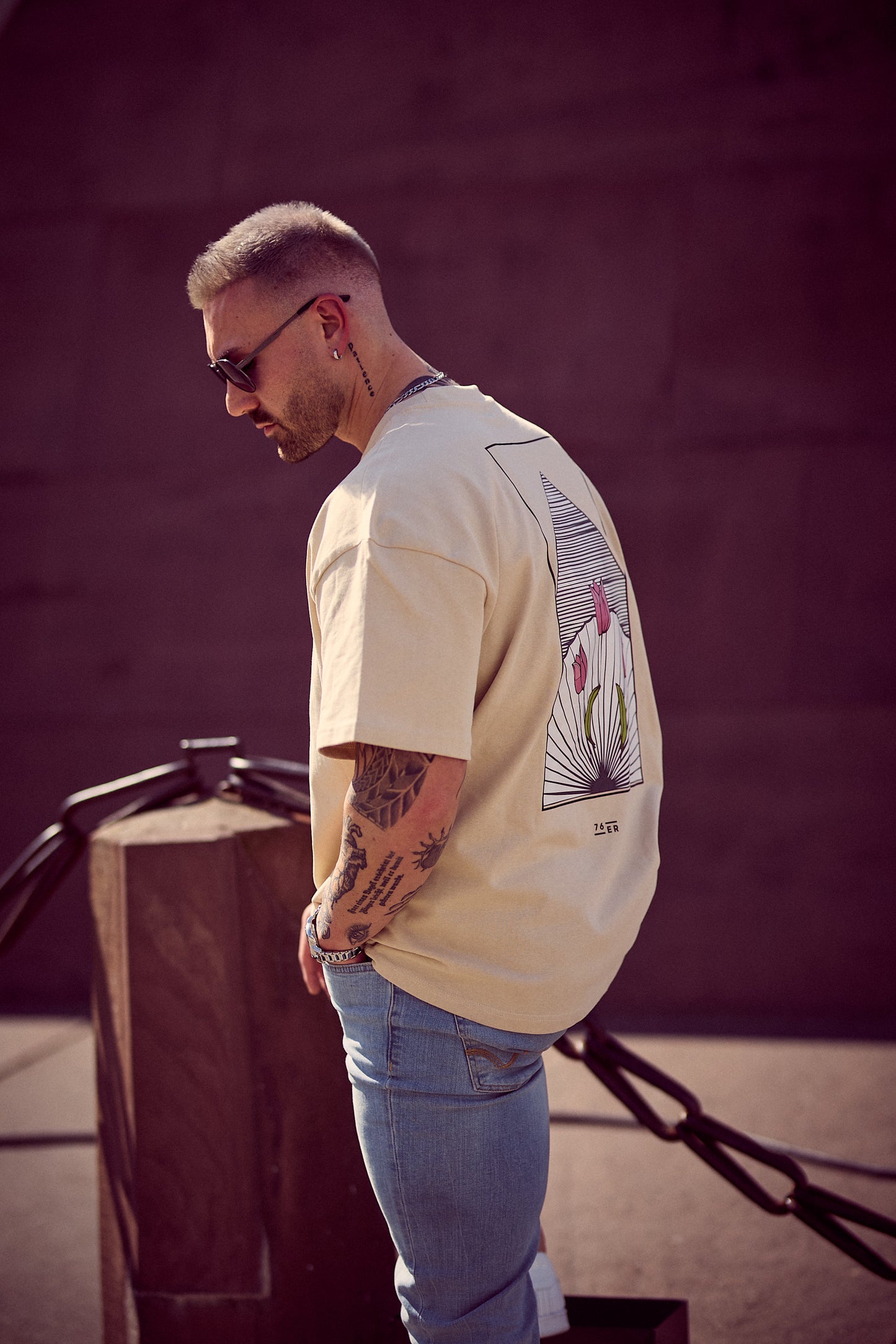 76ER HEAVY OVERSIZE SHIRT PYRAMIDE