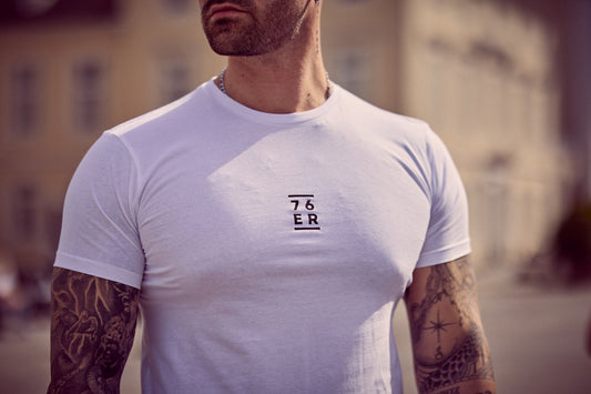 76ER MÄNNER DAILY T-SHIRT WEISS