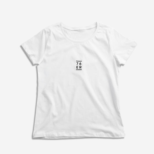 Frauen Kurzarm Basic T-Shirt 76ER