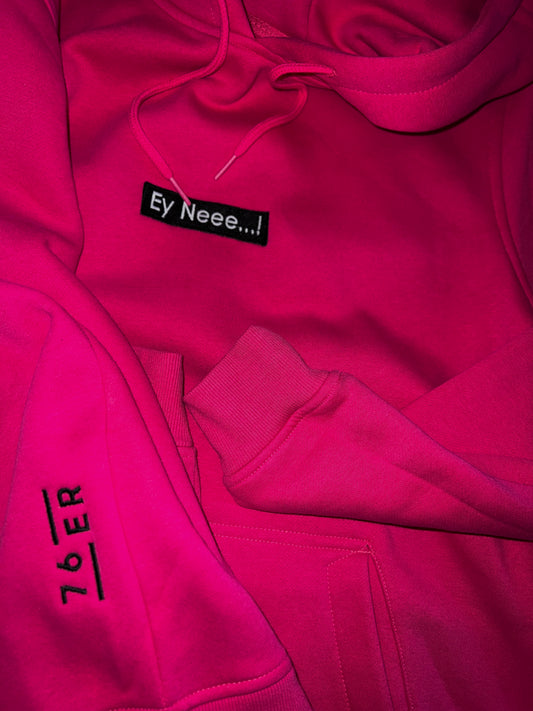 Hoodie „Ey neee…!“ Hibiskus