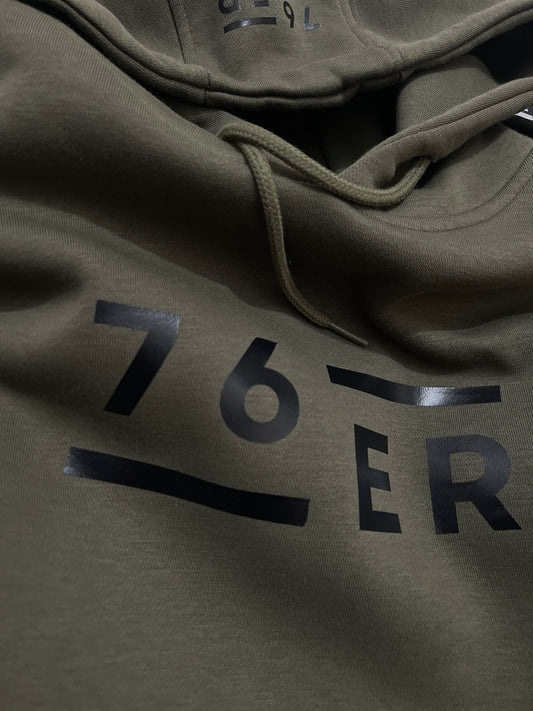 Hoodie Oliv 76ER