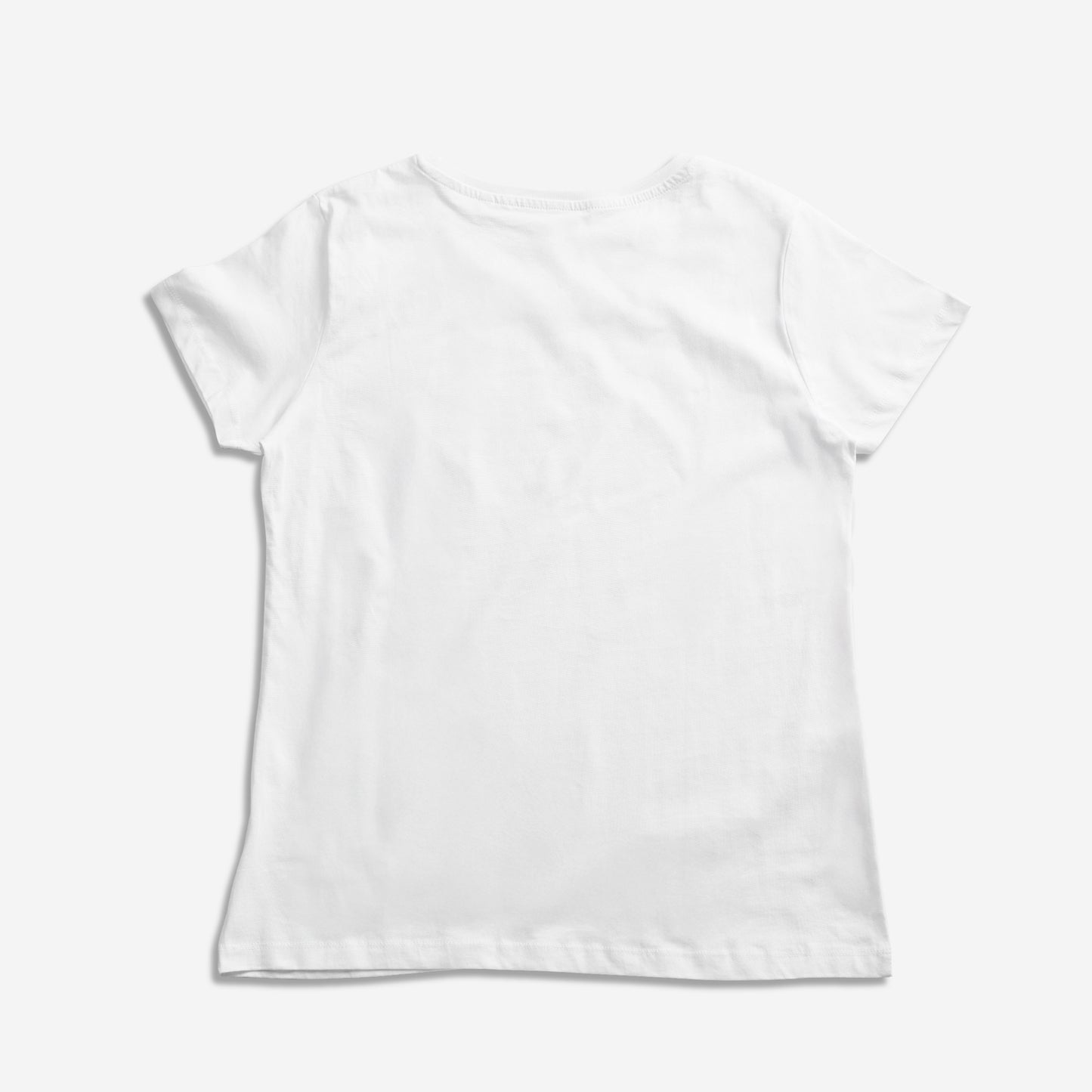 Frauen Kurzarm Basic T-Shirt 76ER