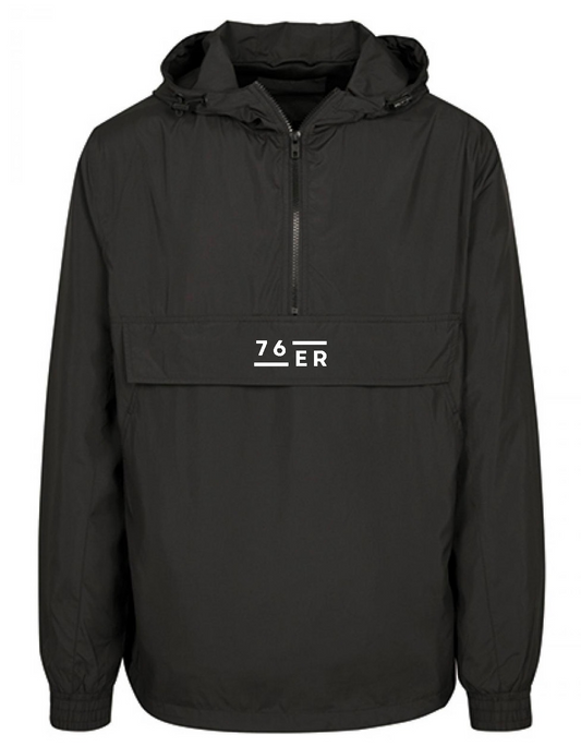 Pull Over Jacke Schwarz Limitierte Stückzahl