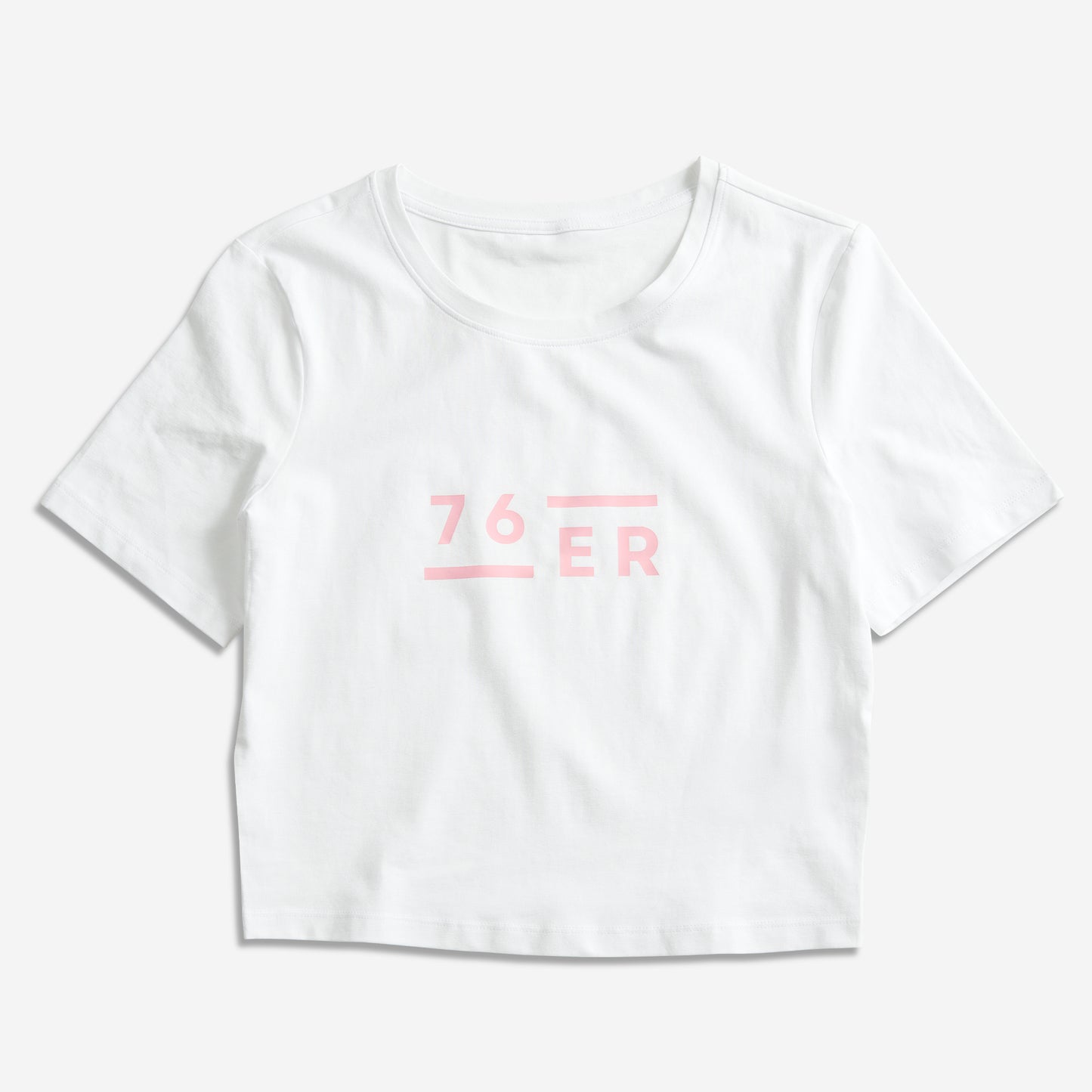 Frauen 76ER Cropped Tee Weiß