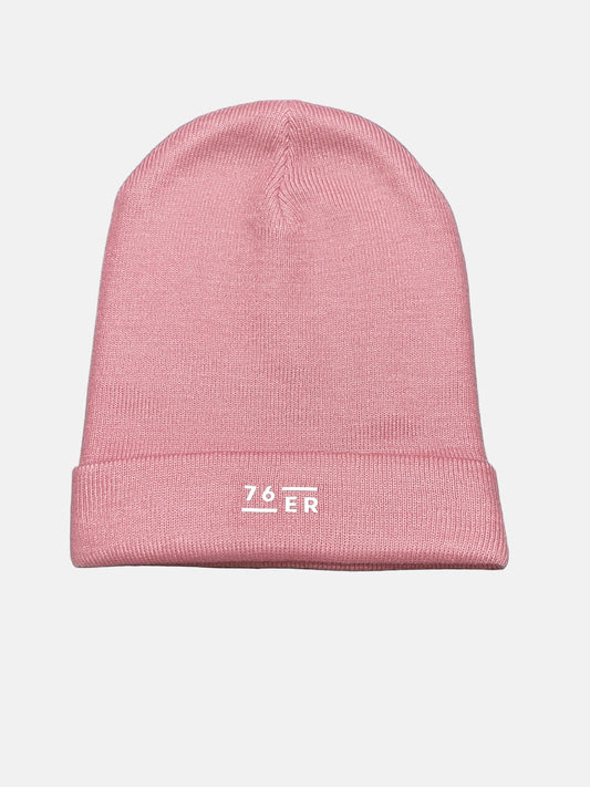 Winter-Mütze 76ER Dunkelrosa