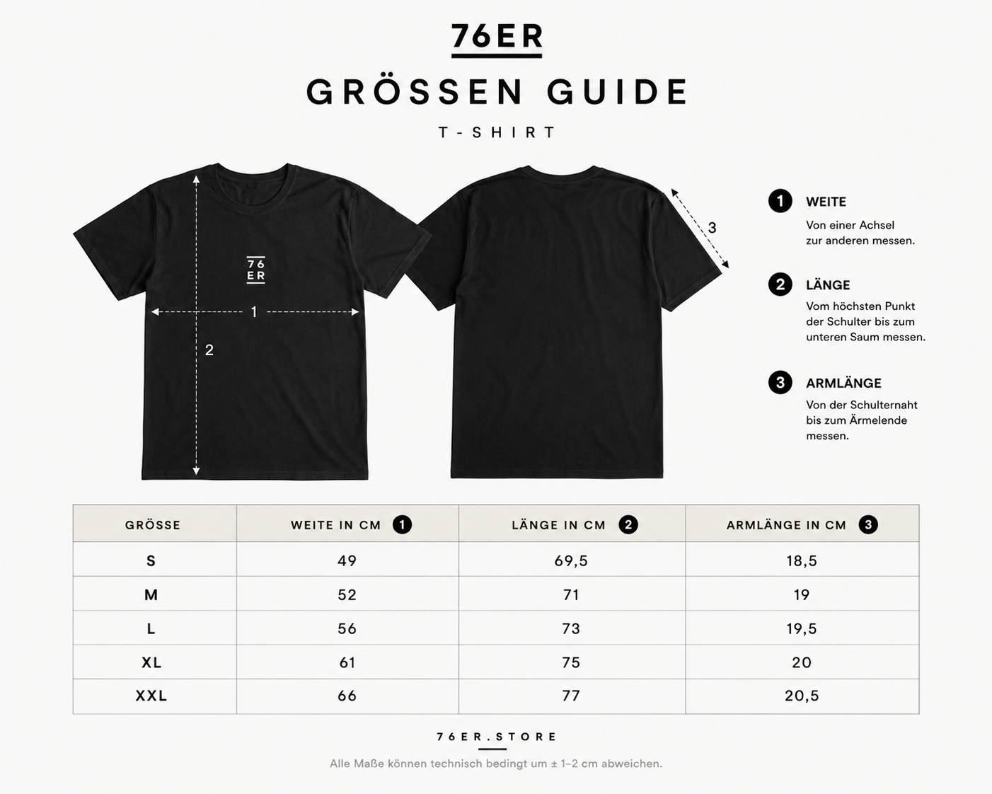 Men's Short Sleeve 76ER Basic T-Shirt
