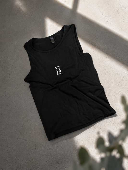 76ER TANK TOP SCHWARZ